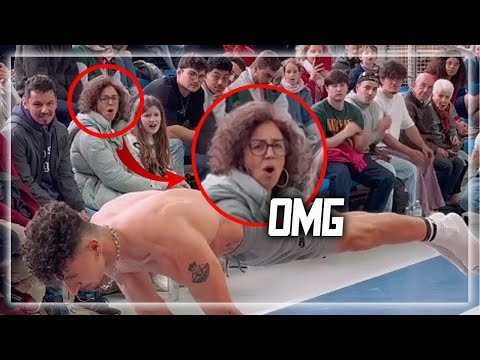 Scaring Women in Public With Calisthenics *summer 2024*