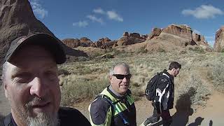 walking thru arches
