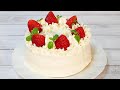 いちごのショートケーキ Strawberry short cake / Christmas recipes