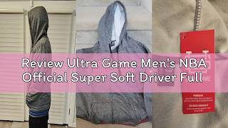 Review Ultra Game Men's NBA Official Super Soft Driver Full Zip Hoodie Jacket Sweatshirt screenshot 1