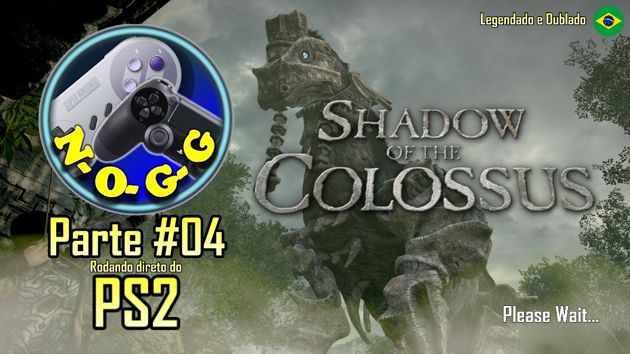 PS2 - Shadow of Colossus Totalmente Dublado em Português Br para PS2 ( Play  2 )