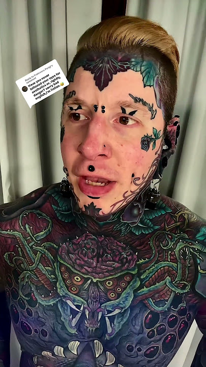 “Why haven’t you tattooed your eyes?” #shorts