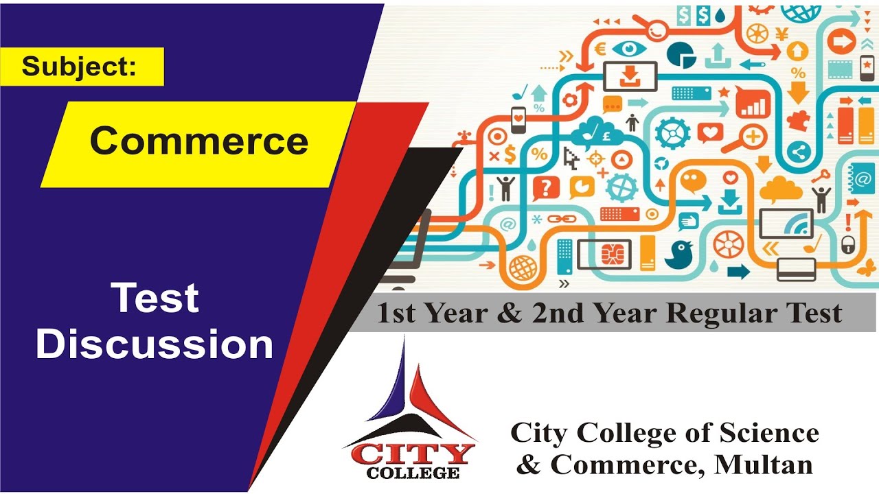 Commerce ROund 4 Test 2 | First Year 01-04-2020 | Online Commerce Class ...