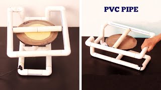 How to make electric Roti Maker with PVC Pipe / DIY Roti , Chapati , Puri making machine