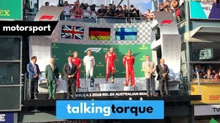 2018 Australian Grand Prix Podium EXCLUSIVE FOOTAGE | Behind the Scenes of F1
