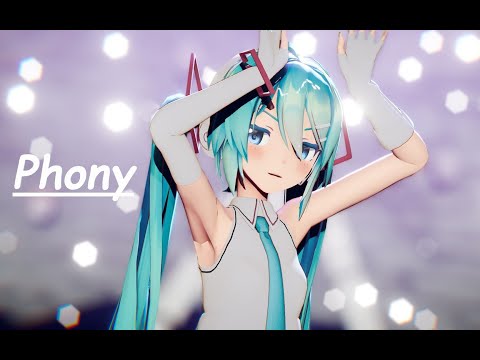 【VOCALOID MMD/4K/60FPS】Hatsune Miku【Phony】