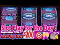 September 17th/ NON STOP! SLOT PLAY FOR THE DAY Jackpot Double Diamond Deluxe YAAMAVA 赤富士スロットクジラを釣る!