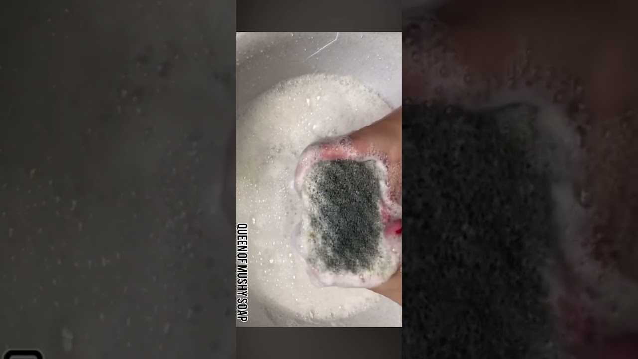 ASMR lathering soap😶‍🌫️