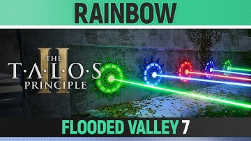 The Talos Principle 2 - Rainbow - Puzzle Solution (Flooded Valley #7)