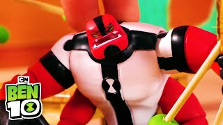 Ben 10 CANNONBOLT in Cookout! | Ben 10 Toys | Cartoon Network