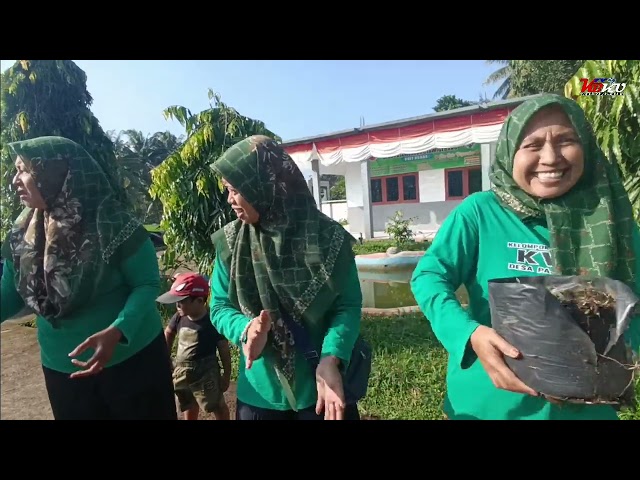 Buat yang kangen kampung halaman inilah potret kehidupan warga Desa Pajawanlor saat Kerja bakti class=