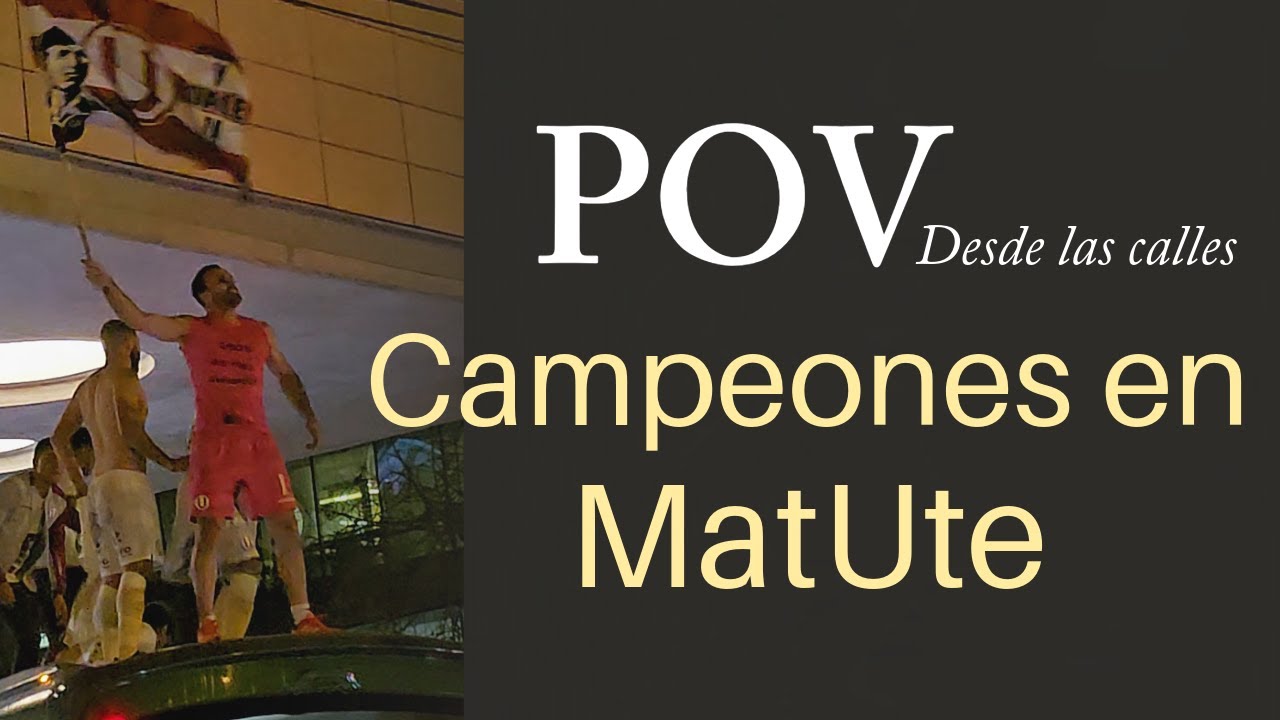 POV desde las calles, Universitario Campeón Nacional 2023, festejos, lágrimas, apagón.