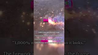 Illegal Fireworks? 🧐 Testing the Pink Smoke Monster."