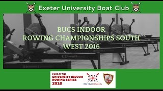 University Indoor Rowing Series 2016 -South West