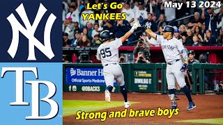 New York Yankees vs. Tampa Bay Rays Full Game, May 13 2024 | MLB Season 2024