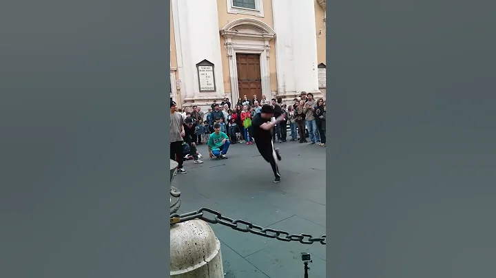 Hip-hop street roma
