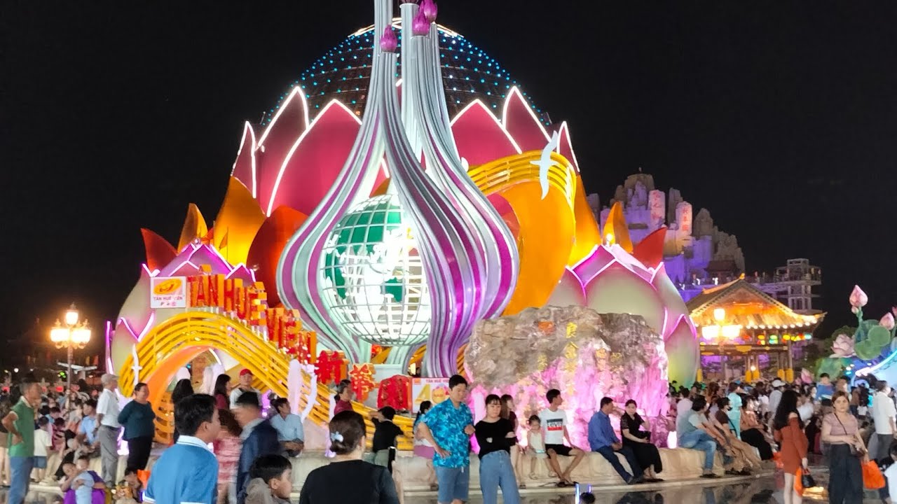 Khánh thành Liên Hoa Bảo Tháp Tân Huê Viên sóc Trăng 