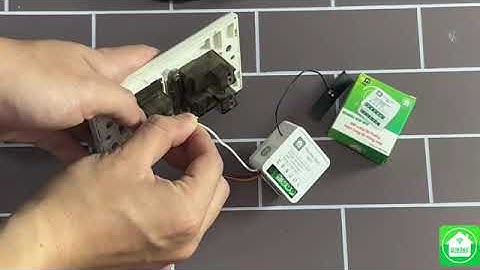 [HƯỚNG DẪN] HUNONIC MINI - ĐẤU NỐI CÔNG TẮC THÔNG MINH MINI 090.1800355