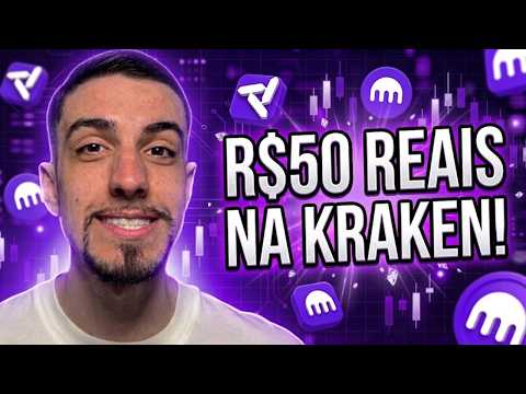 KRAKEN DANDO 50 REAIS DE GRAÇA! (PASSO A PASSO)