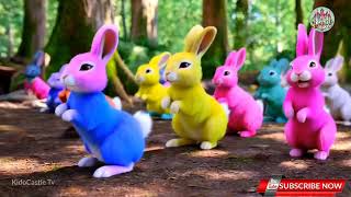 Rabbit Song For Kid Learning - Kid Songs Nursery Rhymes | Kidocastle Tv