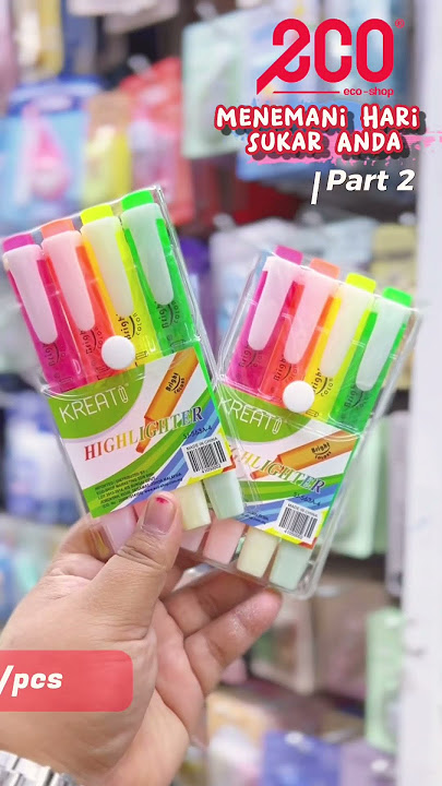 ECO-SHOP RM2.40 HAUL - Back To School Edition Part 2