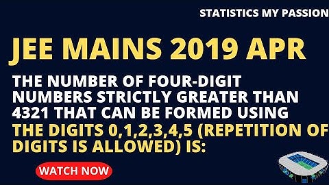 The number of four-digit numbers strictly greater than 4321 that can be formed using 0,1,2,3,4,5 is