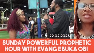 Sunday powerful prophetic hour with Evang Ebuka Obi#zionprayermovementoutreachlive 