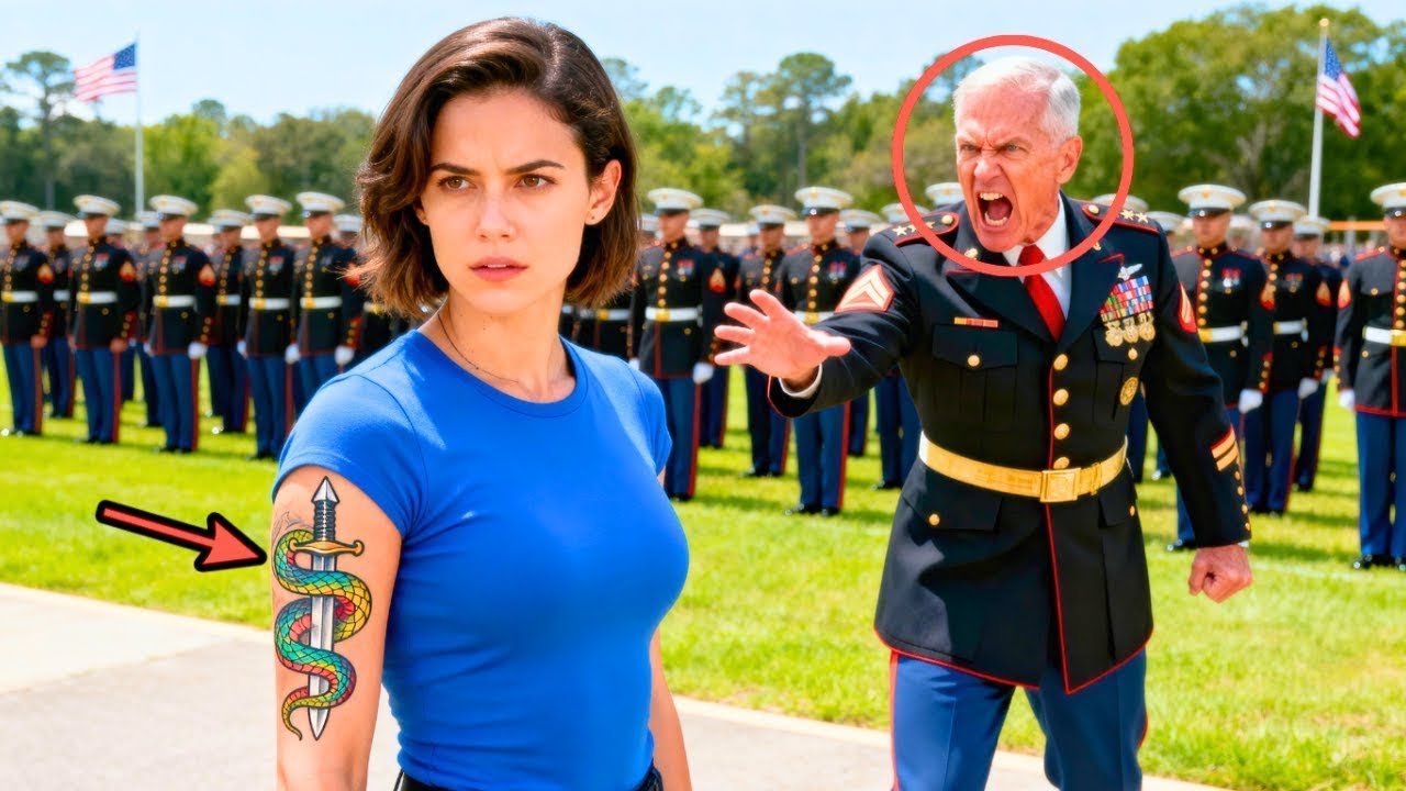 Přišla jen na synovu promoci — dokud si admirál SEAL nevšiml jejího tetování.