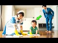 大富豪の息子はまだハイハイしかできなかった。ところが、貧しい清掃員がある行動を取り、それを見た大富豪は衝撃を受けた。