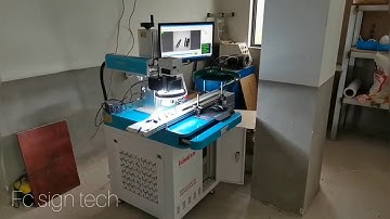 CCD Automatic Visual Positioning Fiber Laser Marking Machine