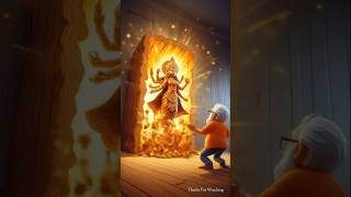 &quot;Durga Maa&#39;s Miracle: The Man Who Could Turn Anything Into Gold&quot;#ai #alizaseher #aistory #shortsfeed