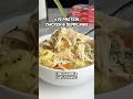 High Protein Crockpot Chicken & Dumplings! Only 390 Calories!🍗🥟🍲#food #shorts #highproteinrecipes