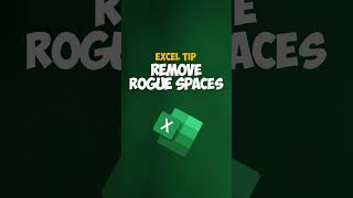 Excel tip: How to Remove Extra Spaces? #shorts screenshot 4