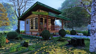 TROPICAL HOME DESIGN 3D MODELING