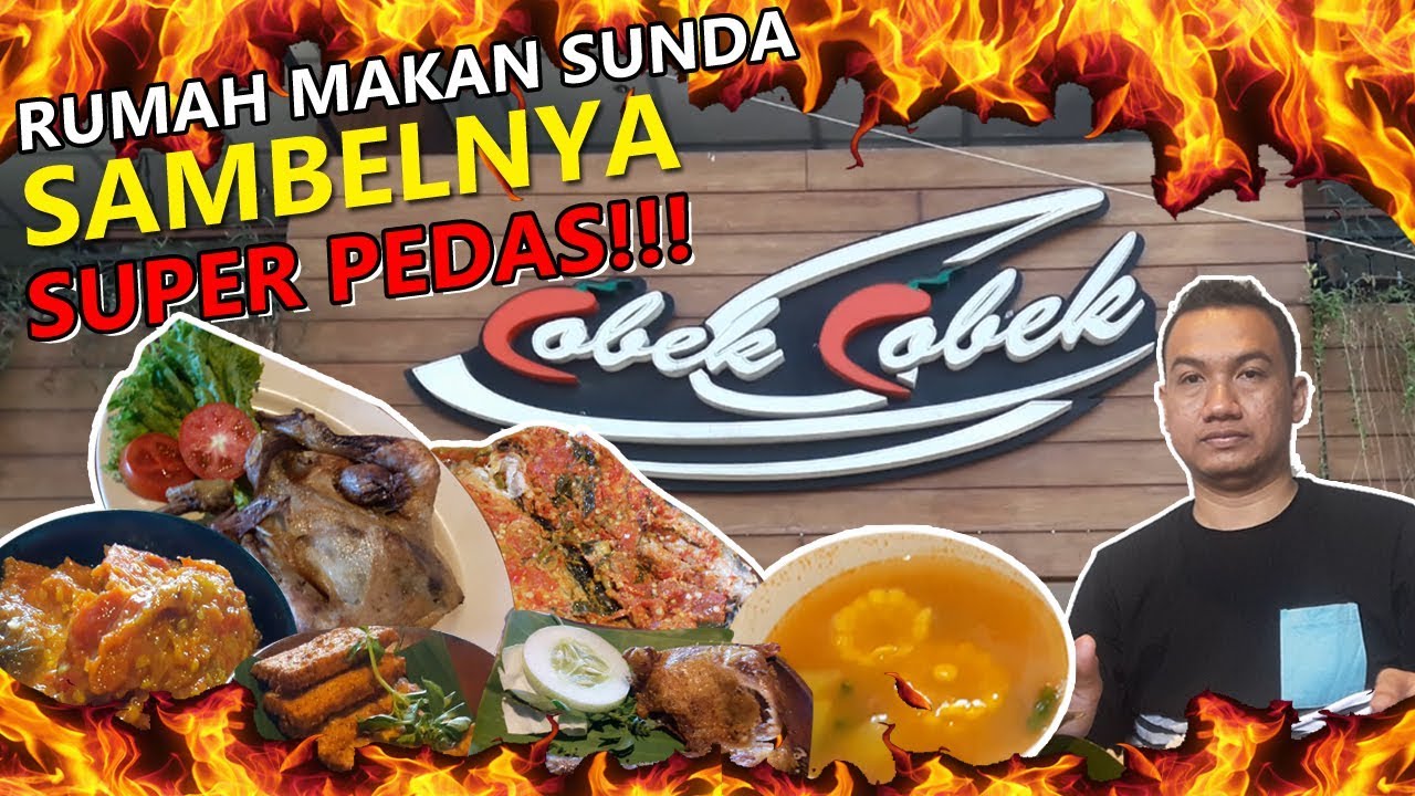 RUMAH MAKAN COBEK-COBEK MAKANAN KHAS SUNDA TERENAK DI MAKASSAR 