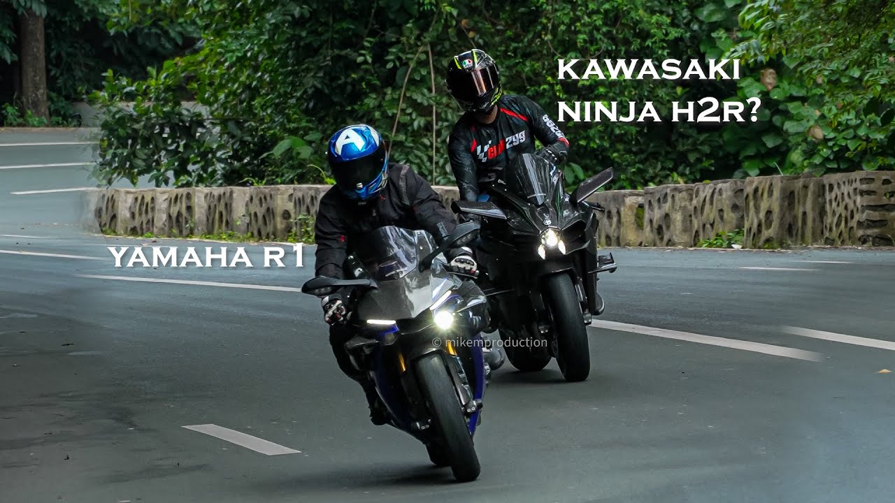 Full Video Motorcycle Kawasaki Ninja H2, ZX10R CBR1000RR Yamaha R1 S1000RR R6 