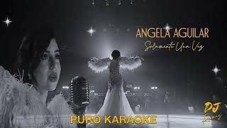 Solamente Una Vez-Angela Aguilar-Karaoke 🔥✨2o24✨