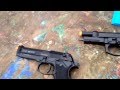 Airsoft KWA M9 PTP & M9 Tactical Test Firing