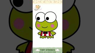 doodling a cute little keroppi 🐸💚  #drawing #art #howtodraw #digitalart #drawingtutorial #kawaii