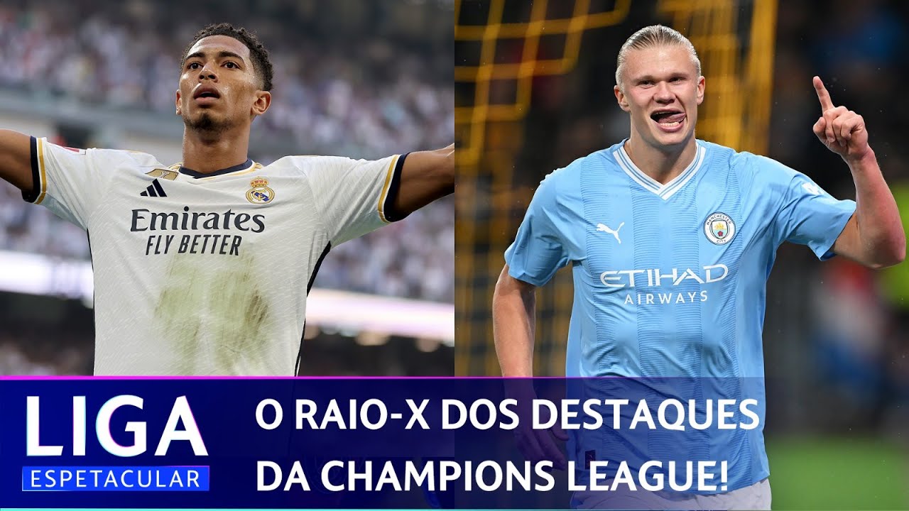 TUDO O QUE VOCÊ PRECISA SABER SOBRE BELLINGHAM, HAALAND, MBAPPÉ E OUTROS DESTAQUES DA CHAMPIONS!