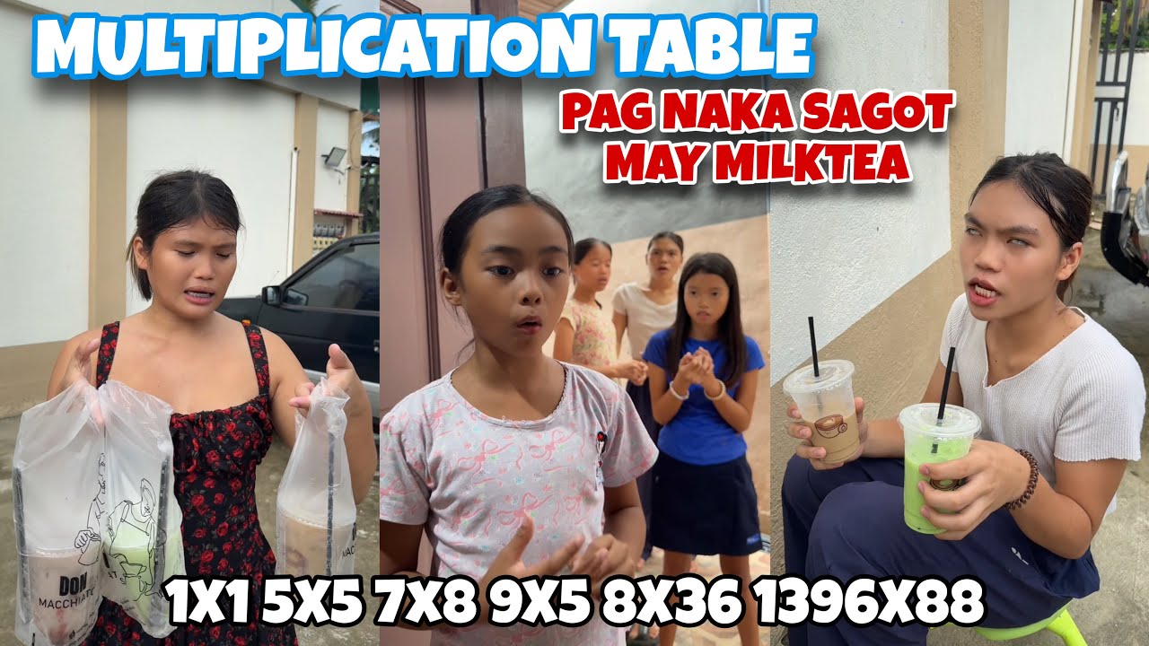 PART 79 : MULTIPLICATION TABLE PAGNAKA SAGOT MAY MILKTEA | FUNNY TIKTOK COMPILATION | Queenie Dawson