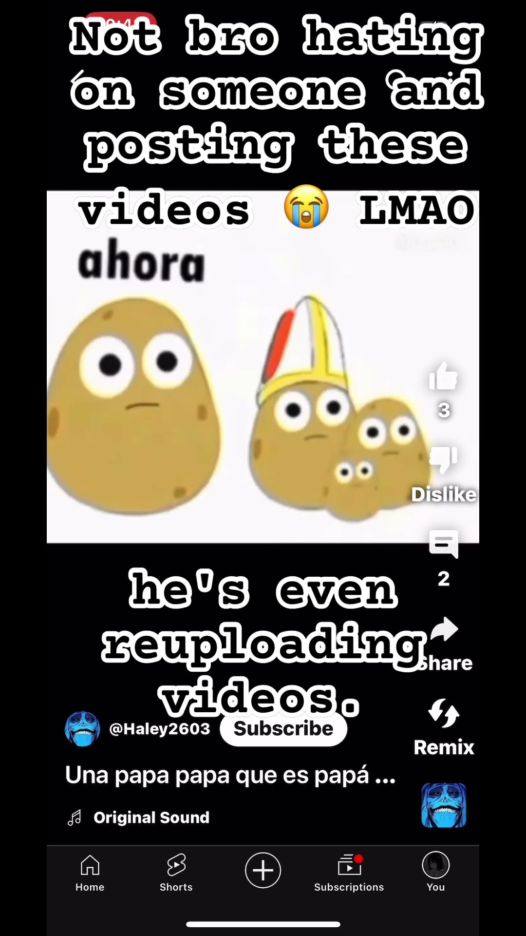Wait wait wait wait wait wait what the hell oh youtube