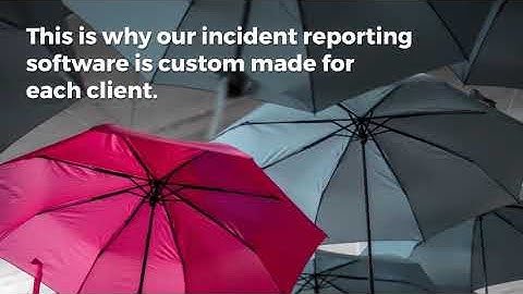 Incident Reporting Software