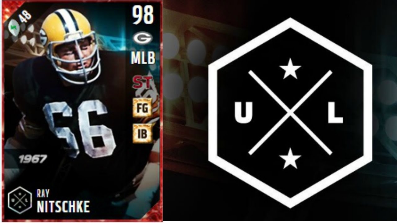 Ultimate Legend Ray Nitschke | Player Review | Madden 17 Ultimate Team Gameplay