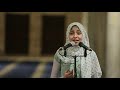 أنشودة الرسول للطالبة الزهراء لايق حلمي خلال احتفال الأزهر بـ ليلة القدر من رحاب الجامع الأزهر