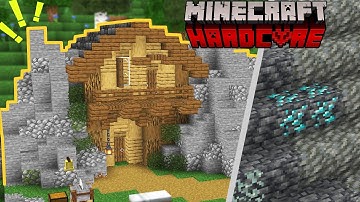 I Built The ULTIMATE Mining Operation 200+ Blocks DEEP In Minecraft HARDCORE