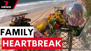 Tributes flow for shark attack victim Charlize Zmuda | 7NEWS screenshot 4