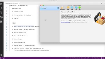 Brief Intro - VirtualBox Vagrant and VMs [DOCKER-HANDS-ON]