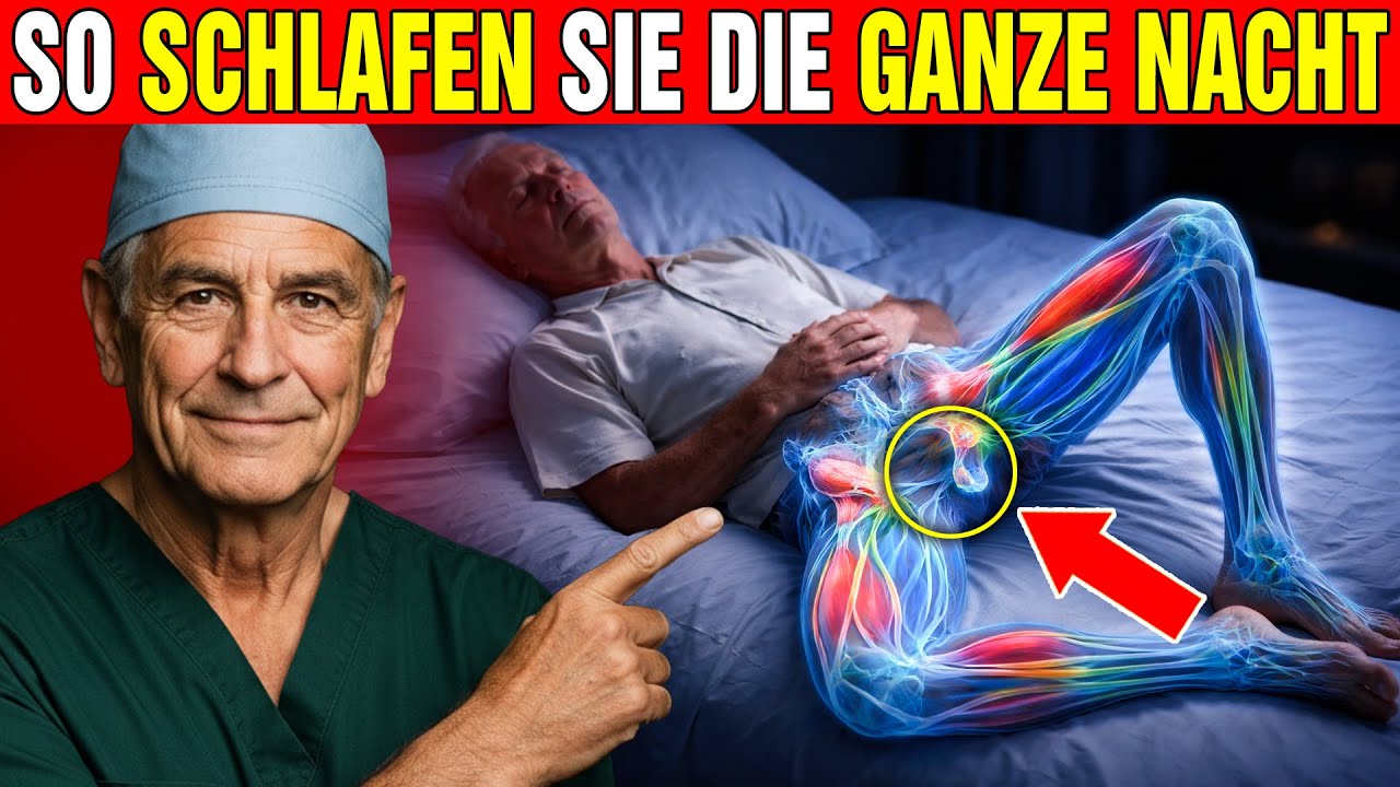 Diese 2-Minuten-Übung entspannt den Muskel, sodass Sie nachts nicht mehr aufwachen