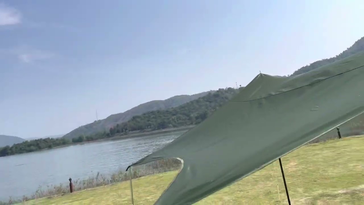 DoD Itsuka no tarp สีเขียว Khaki - YouTube